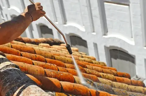 Nettoyage de toitures - Le Fresne-Camilly